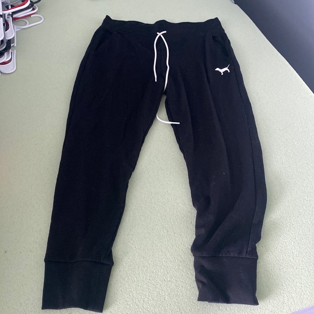 pink joggers sz L